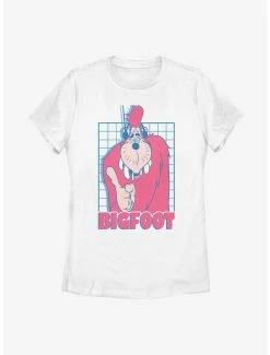 Cartoons Disney A Goofy Movie Jamming Bigfoot Womens T-Shirt