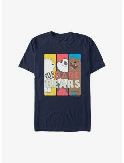 Cartoons We Bare Bears Tri Bears T-Shirt