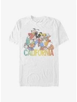 Cartoons Disney Mickey Mouse Cali Group T-Shirt