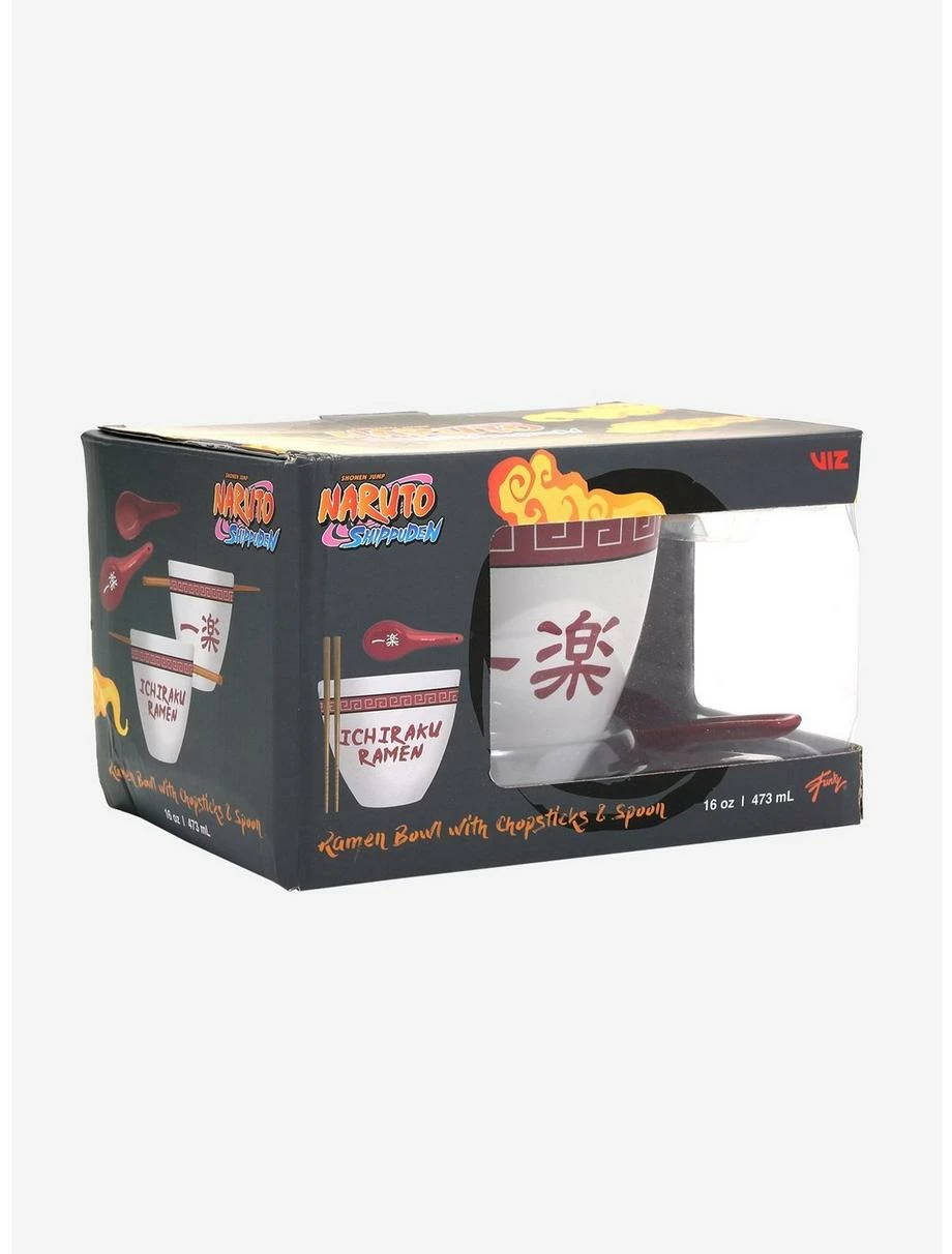 Anime Naruto Shippuden Ichiraku Ramen Bowl With Chopsticks And Spoon 6 Anime Naruto Shippuden Ichiraku Ramen Bowl With Chopsticks And Spoon - Image 4