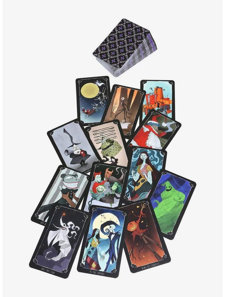 Horror Disney The Nightmare Before Christmas Tarot Card Deck With Guidebook - BoxLunch Exclusive 5 Horror Disney The Nightmare Before Christmas Tarot Card Deck With Guidebook - BoxLunch Exclusive - Image 3