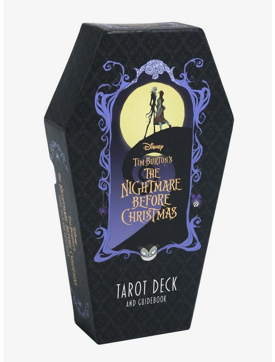 Horror Disney The Nightmare Before Christmas Tarot Card Deck With Guidebook - BoxLunch Exclusive 3 Horror Disney The Nightmare Before Christmas Tarot Card Deck With Guidebook - BoxLunch Exclusive