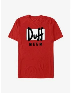 Cartoons The Simpsons Duff Beer T-Shirt
