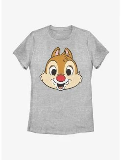 Cartoons Disney Dale Big Face Womens T-Shirt
