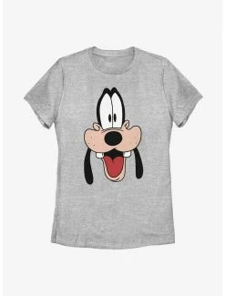 Cartoons Disney Goofy Big Face Womens T-Shirt