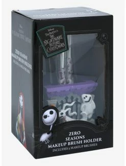 Horror Disney's The Nightmare Before Christmas Zero Makeup Brush Set & Holder -Hot Topic Sales Store 17774717 av4