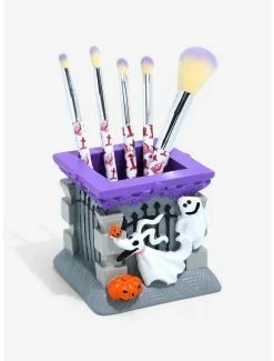 Horror Disney's The Nightmare Before Christmas Zero Makeup Brush Set & Holder