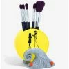 Horror Disney's The Nightmare Before Christmas Jack & Sally Spiral Hill Makeup Brush Set & Holder - BoxLunch Exclusive -Hot Topic Sales Store 17781523 hi
