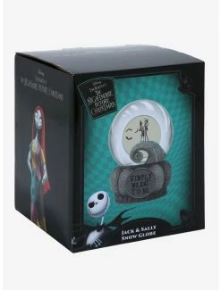 Horror Disney The Nightmare Before Christmas Jack Skellington & Sally Meant To Be Snow Globe -Hot Topic Sales Store 17887003 av3