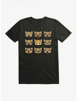 Anime Aggretsuko Metal Emotions T-Shirt