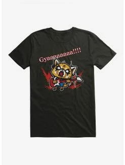 Anime Aggretsuko Metal Guitar Rock & Roll T-Shirt