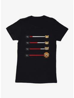 Anime Aggretsuko Metal Anger Meter Womens T-Shirt