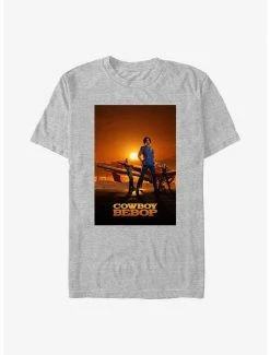 Anime Cowboy Bebop Sunset Poster T-Shirt