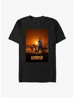 Anime Cowboy Bebop Sunset Poster T-Shirt