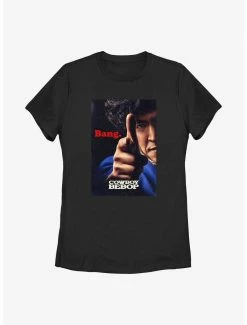 Anime Cowboy Bebop Spike Bang Poster Womens T-Shirt