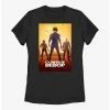Anime Cowboy Bebop Trio Poster Womens T-Shirt