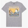Horror Halloween Michael Myers & Laurie Strode Arcade Game T-Shirt - BoxLunch Exclusive