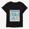 Anime Cinnamoroll Balloons And Rainbow Womens T-Shirt Plus Size -Hot Topic Sales Store 18397268 hi