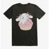 Anime Cinnamoroll Heart Cupcake T-Shirt