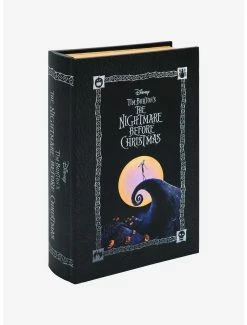 Horror Disney The Nightmare Before Christmas Book Jewelry Box