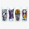 Horror Disney The Nightmare Before Christmas Jack Skellington & Sally Glassware Set