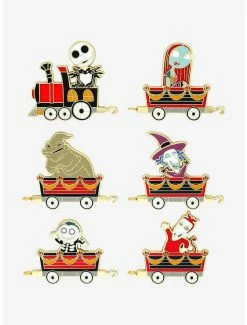 Horror Disney The Nightmare Before Christmas Characters Blind Box Enamel Pin - BoxLunch Exclusive