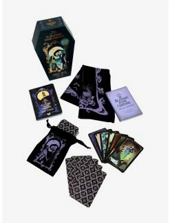 Horror Disney The Nightmare Before Christmas Tarot Card Deck And Guidebook Gift Set
