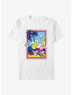 Cartoons Disney Donald Duck And Run T-Shirt