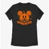 Cartoons Disney Mickey Mouse Pumpkin Head Womens T-Shirt