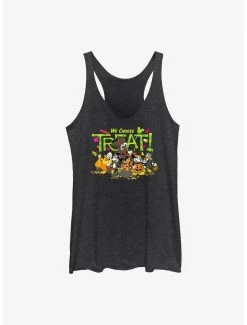 Cartoons Disney Mickey Mouse & Friends We Choose Treat Womens Tank Top