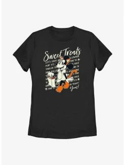 Cartoons Disney Minnie Mouse Sweet Treats Womens T-Shirt