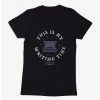 Horror Wednesday This Is My Writing Time Womens T-Shirt