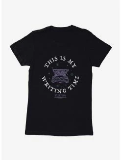 Horror Wednesday This Is My Writing Time Womens T-Shirt
