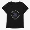 Horror Wednesday This Is My Writing Time Womens T-Shirt Plus Size
