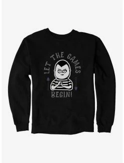 Horror Addams Family Movie Games Begin Sweatshirt