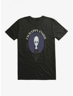 Horror Addams Family Movie I'm Happy Inside T-Shirt