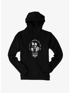 Horror Addams Family Movie Leave Me Alone Hoodie