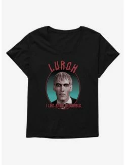 Horror The Addams Family Lurch Womens T-Shirt Plus Size