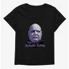 Horror The Addams Family Uncle Fester Womens T-Shirt Plus Size
