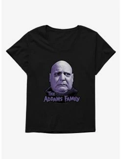 Horror The Addams Family Uncle Fester Womens T-Shirt Plus Size