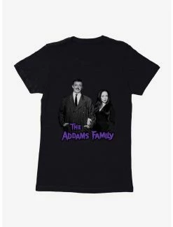 Horror The Addams Family Gomez And Morticia Addams Womens T-Shirt
