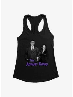 Horror The Addams Family Gomez And Morticia Addams Womens Tank Top