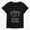 Horror Wednesday Nightshade Society Womens T-Shirt Plus Size